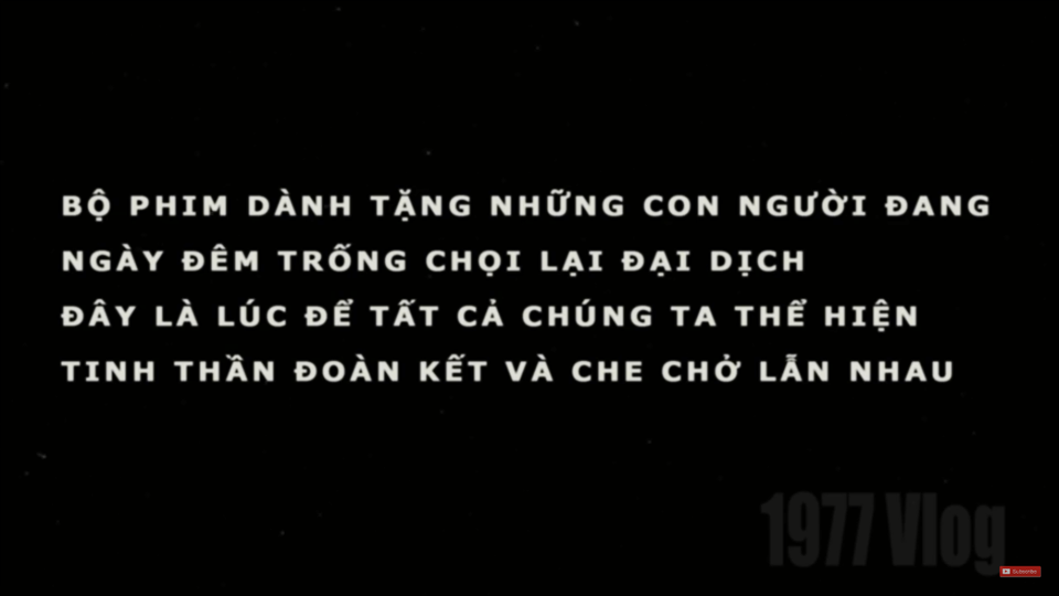 Video mới đậm chất thời sự dịch Covid-19 của 1977 Vlog - 4 Video mới đậm chất thời sự dịch Covid-19 của 1977 Vlog - 4