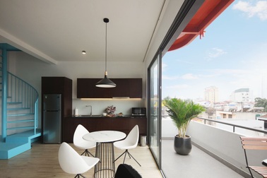 Nhà 7 tầng ở Hà Nội đẹp như tranh, mỗi phòng một phong cách độc đáo