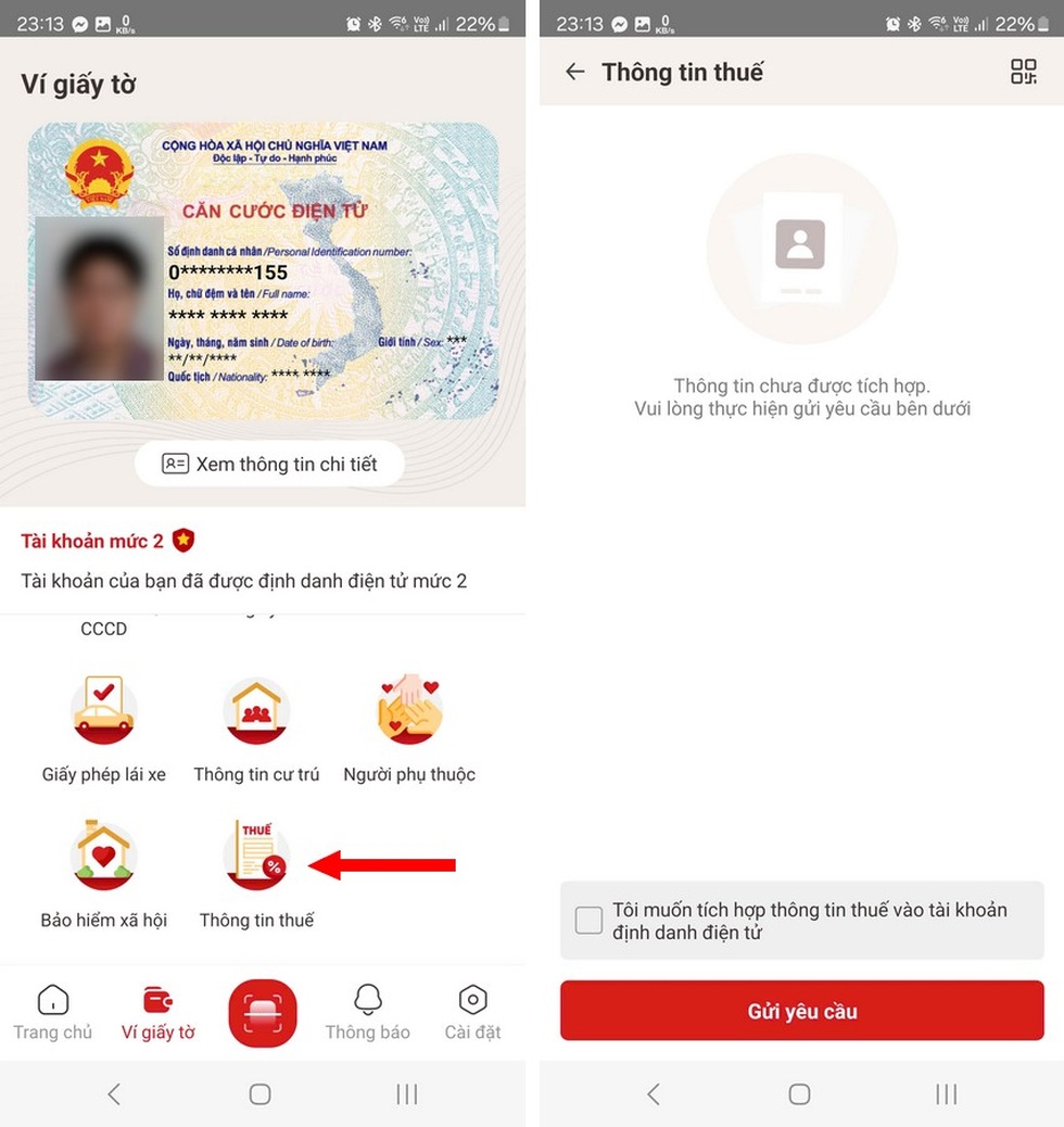 Những tính năng thiết thực và hữu ích trên ứng dụng VNeID - 6 Những tính năng thiết thực và hữu ích trên ứng dụng VNeID - 6