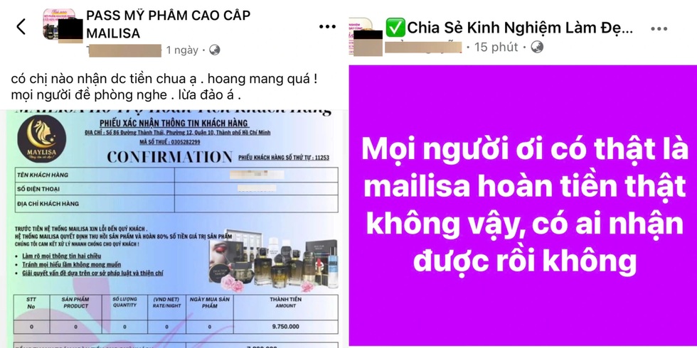 Rộ thông tin Mailisa hoàn tiền: Khách suýt sập bẫy lừa tinh vi - 5