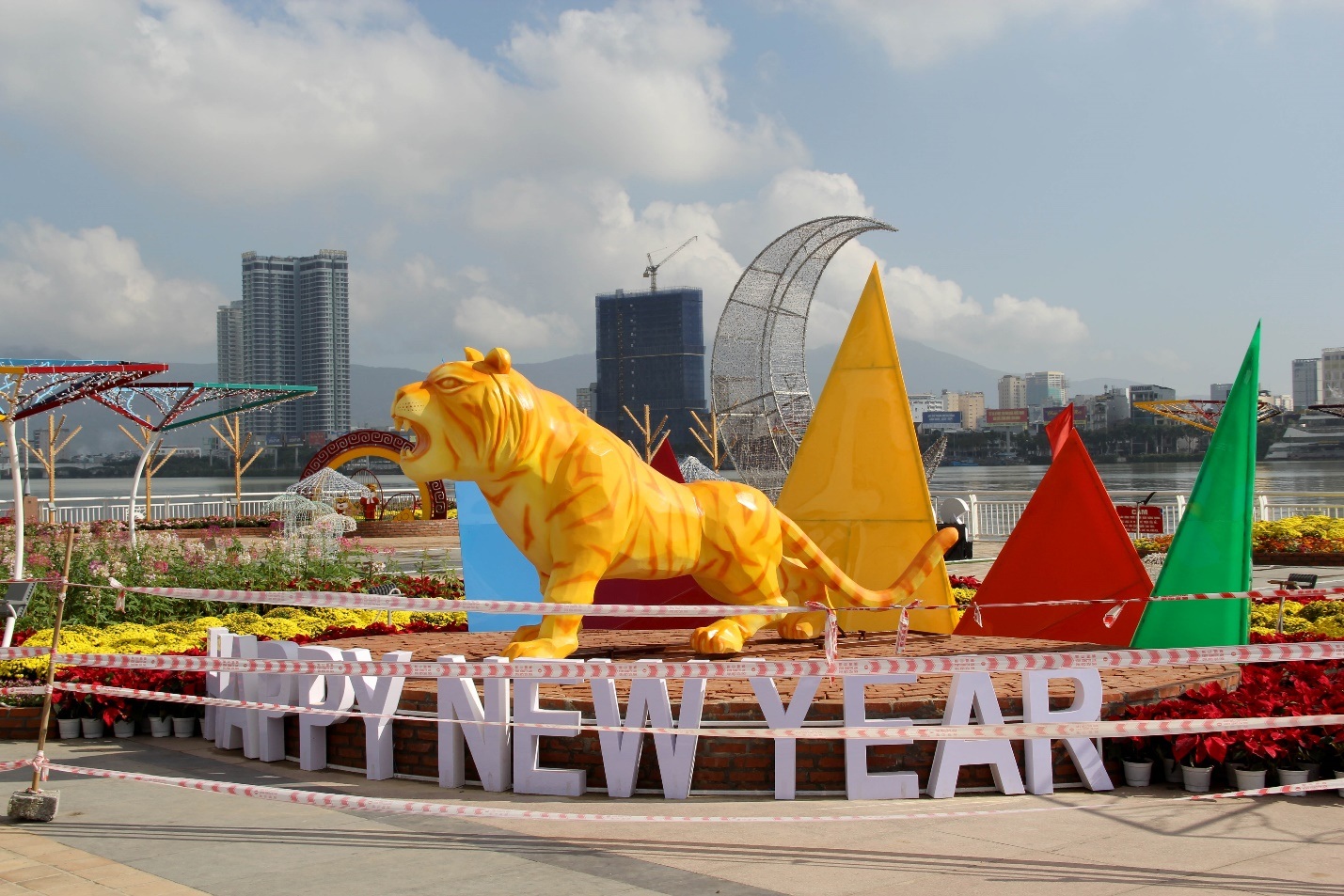 Đàn hổ đủ màu sắc xuống đường hoa Đà Nẵng - 12 Đàn hổ đủ màu sắc xuống đường hoa Đà Nẵng - 12