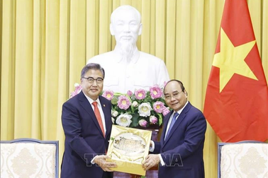 Chủ tịch nước tiếp Bộ trưởng Ngoại giao Hàn Quốc