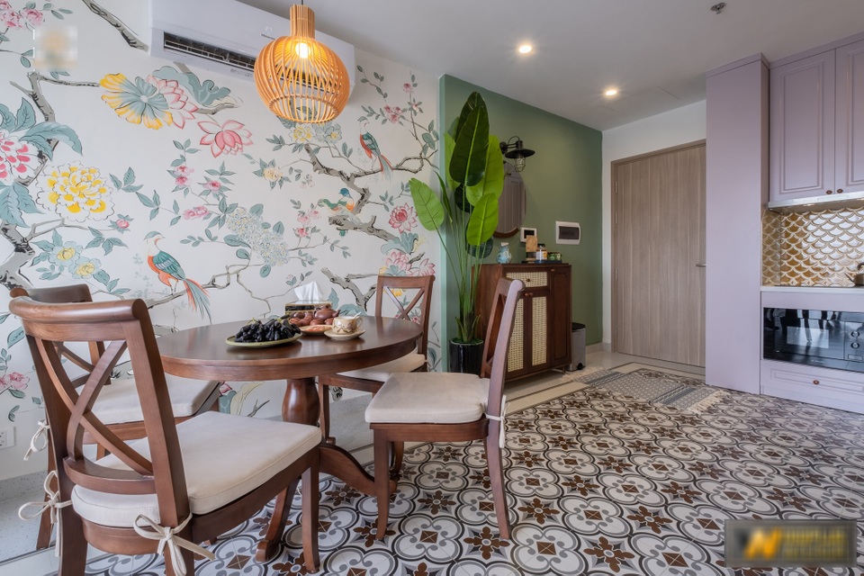 Mê mẩn với căn hộ 74m² mang phong cách Đông Dương - 9 Mê mẩn với căn hộ 74m² mang phong cách Đông Dương - 9