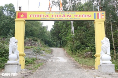 Tạm giữ sư trụ trì và 3 người cưa hạ cây thông trước cửa chùa Chân Tiên