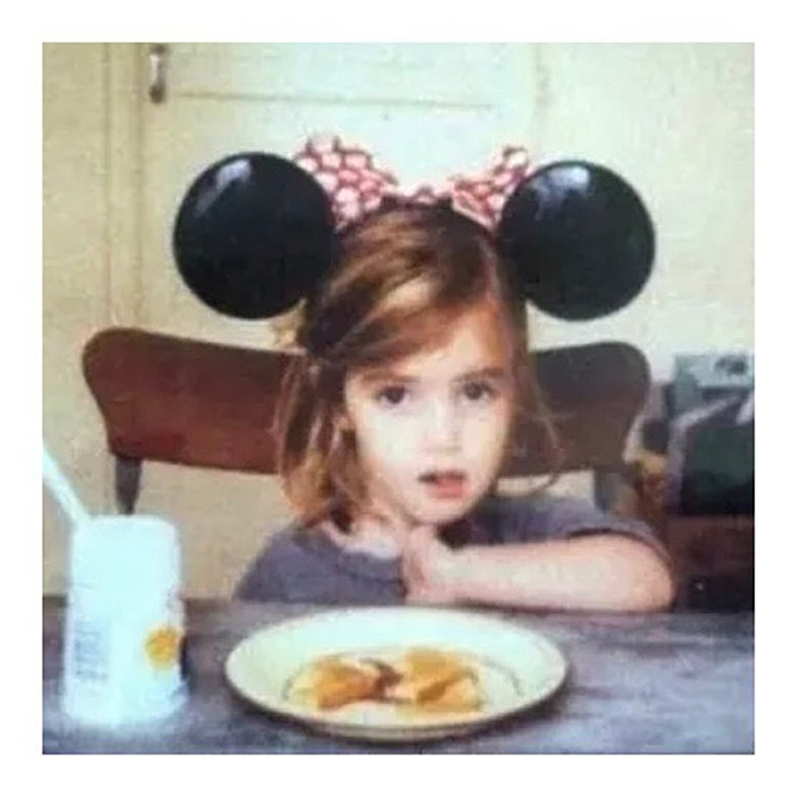 What did Emma Watson say when her childhood photo was mistaken for Emma Roberts? - 2