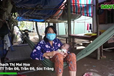 Bà nội nghèo khó cầu xin sữa cho cháu sơ sinh mất mẹ vì Covid-19