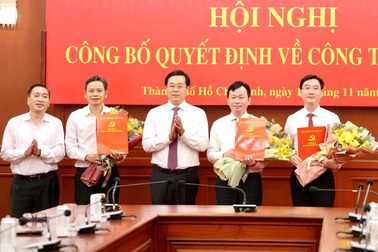 TPHCM thay đổi nhân sự 9 vị trí tại sở, ngành, địa phương