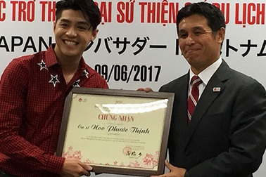 Noo Phước Thịnh trở thành Đại sứ thiện chí du lịch Nhật Bản