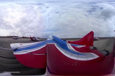 Xem phi đội máy bay Nga diễn tập cho Ngày Chiến thắng