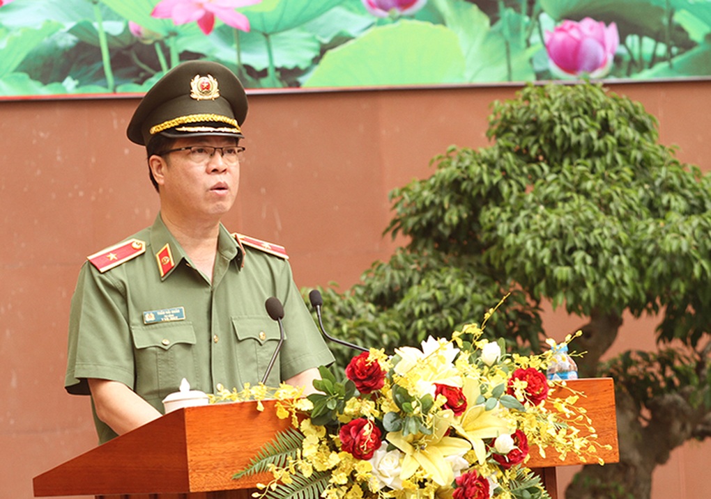 Bộ Công an ra mắt 2 Trung đội đặc biệt tinh nhuệ - 1 Bộ Công an ra mắt 2 Trung đội đặc biệt tinh nhuệ - 1