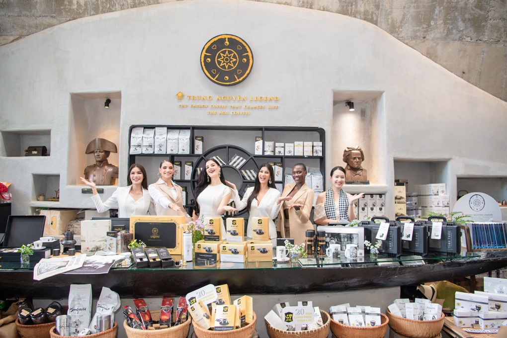 5 hoa hậu quốc tế dự sinh nhật Bảo tàng Thế giới cà phê - 6