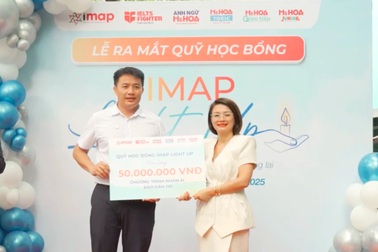 Chương trình Nhân ái đón nhận ủng hộ từ quỹ học bổng của IMAP