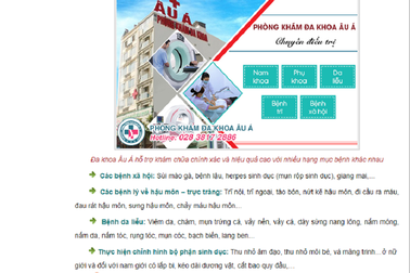 Không được cấp phép, phòng khám vẫn quảng cáo "nổ" vá màng trinh, lắp bi, kéo dài dương vật