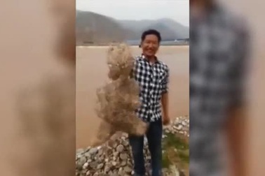 Sinh vật biển giống hình người kỳ lạ