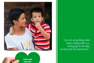 Nụ cười hồn nhiên thay lời cảm ơn nhân ngày 1/6