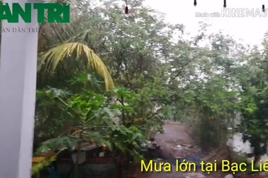 Mưa lớn giải nhiệt Sóc Trăng, Bạc Liêu