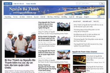 Truy xét trang web mạo danh Bí thư Thành ủy Đà Nẵng