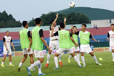 26 cầu thủ tập trung lên tuyển Việt Nam đá AFF Cup 2014