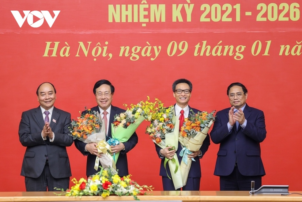 Công bố quyết định bổ nhiệm 2 Phó Thủ tướng Trần Hồng Hà, Trần Lưu Quang - 2 Công bố quyết định bổ nhiệm 2 Phó Thủ tướng Trần Hồng Hà, Trần Lưu Quang - 2