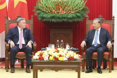 Tổng Bí thư Tô Lâm tiếp lãnh đạo Tập đoàn Murphy Oil của Mỹ