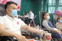 150 đoàn viên, thanh niên Điện lực Hà Nam tham gia hiến máu tình nguyện