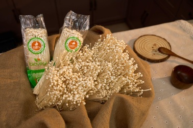 Dùng thử nấm kim châm Hàn Quốc cùng Biovegi Việt Nam