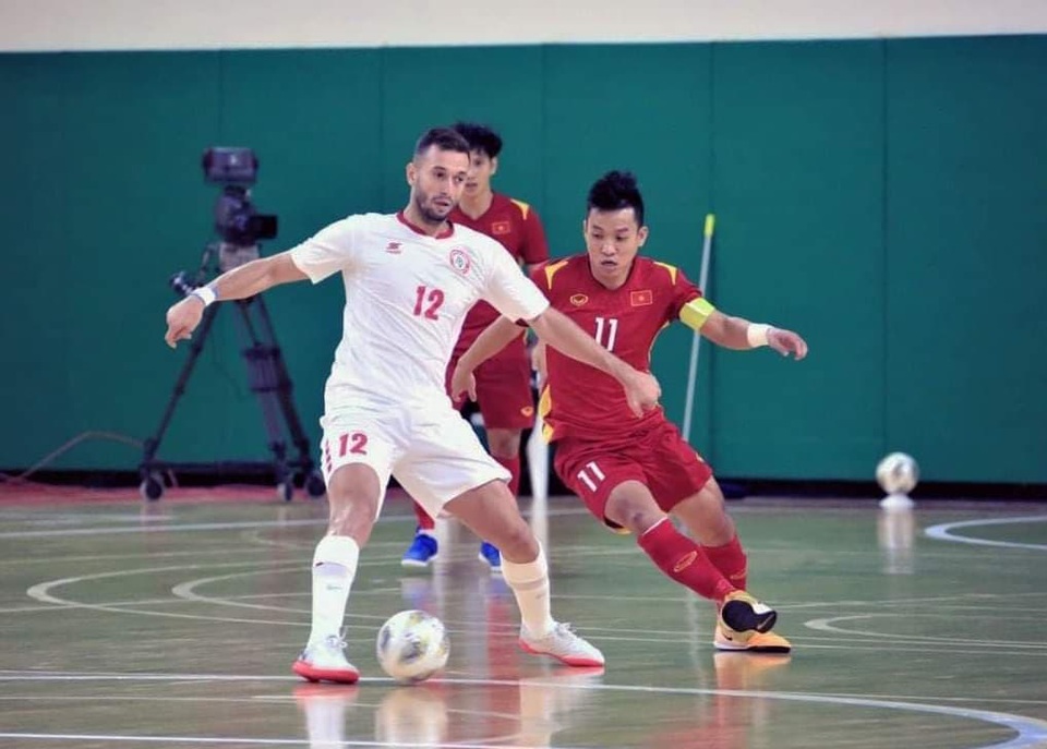 Đội tuyển futsal Việt Nam hòa Lebanon ở trận lượt đi tranh vé dự World Cup - 5 Đội tuyển futsal Việt Nam hòa Lebanon ở trận lượt đi tranh vé dự World Cup - 5