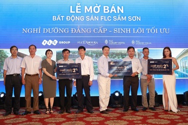 FLC Sầm Sơn tạo “sóng lớn” trong lễ mở bán tại Ninh Bình