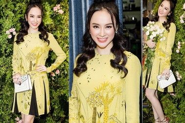 Lần hiếm hoi Angela Phương Trinh xuất hiện với phong cách “bình dân”