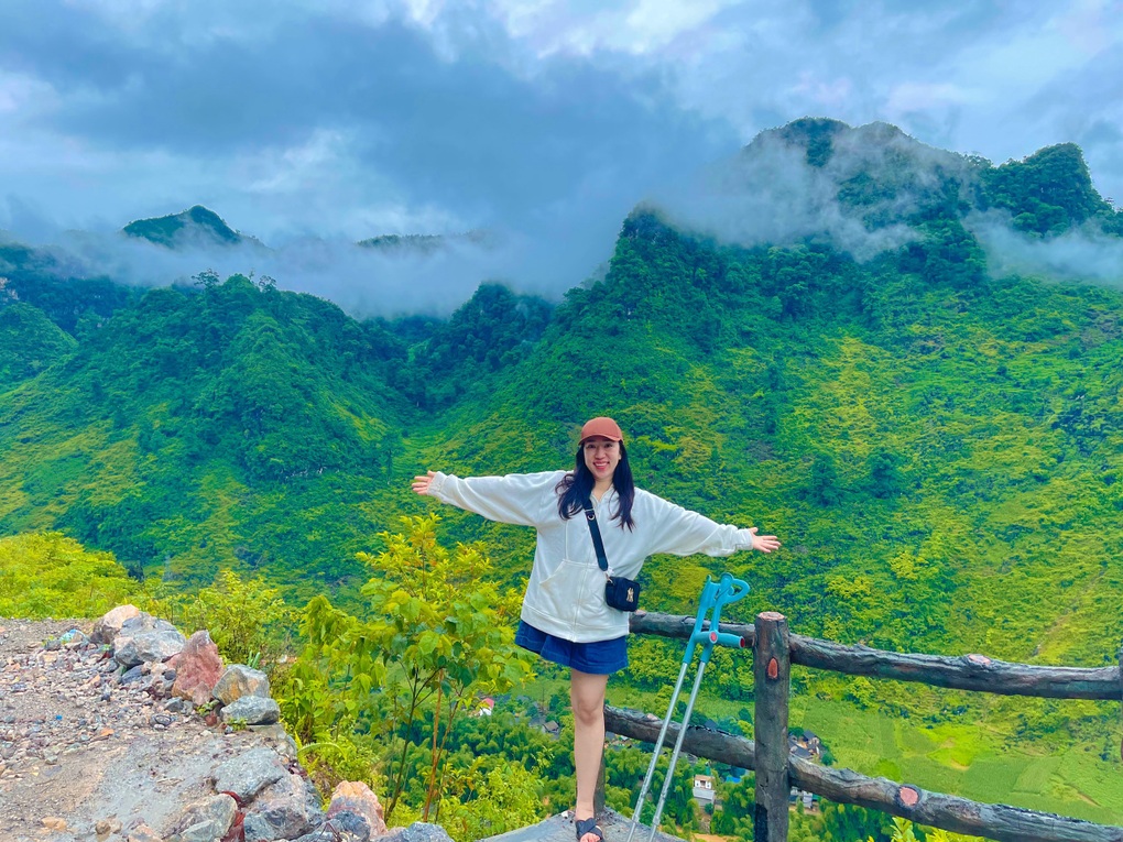 Cô gái khuyết một chân ở Gia Lai vượt nghìn km chinh phục địa đầu Tổ quốc - 11 Cô gái khuyết một chân ở Gia Lai vượt nghìn km chinh phục địa đầu Tổ quốc - 11