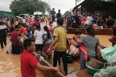 19 người chết, hơn 3.000 người cần giải cứu sau vụ vỡ đập ở Lào