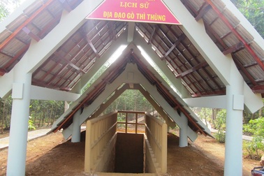 Trên 1,5 tỷ đồng trùng tu địa đạo Gò Thì Thùng