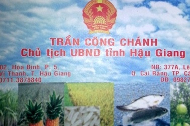 Chủ tịch tỉnh làm danh thiếp quảng bá nông sản tỉnh nhà