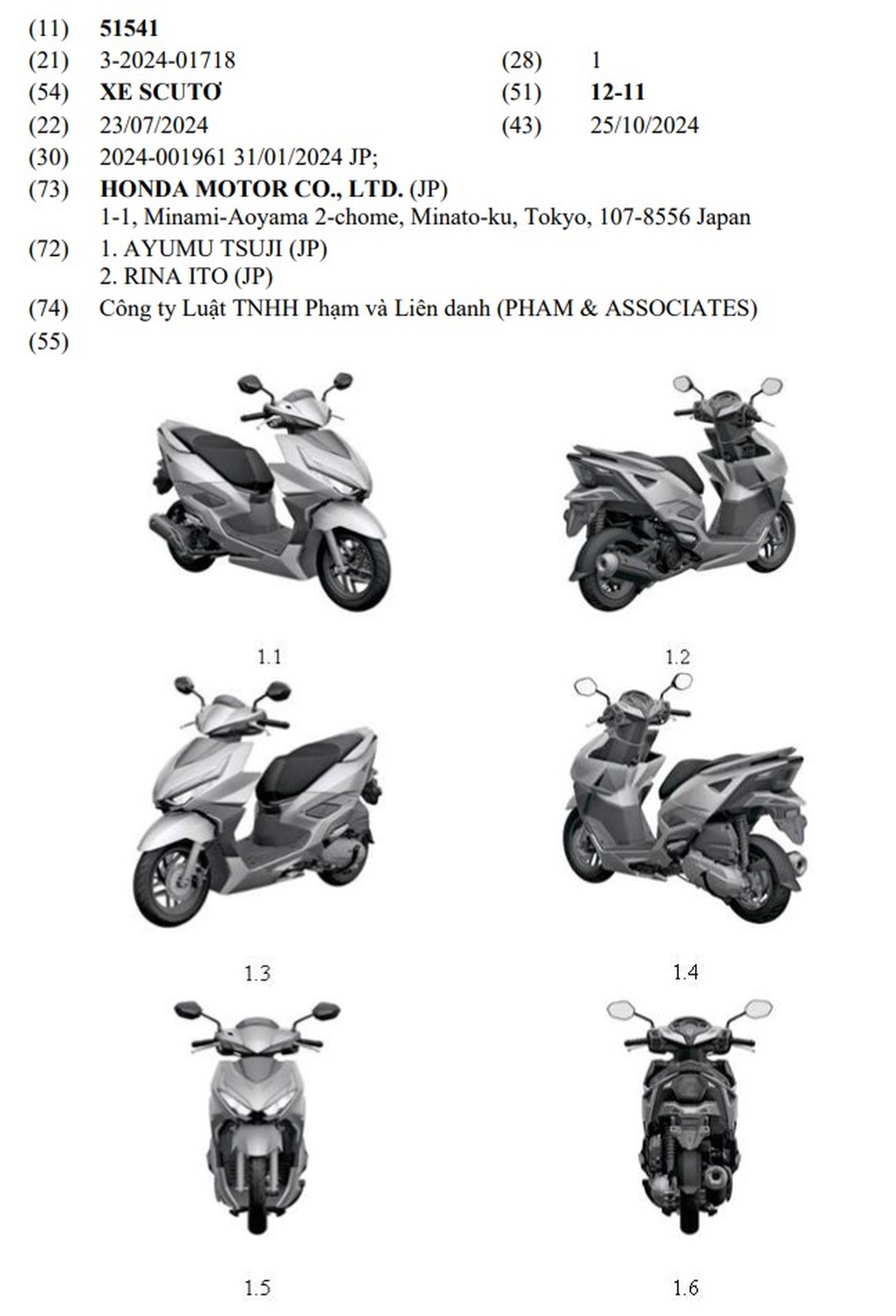 Honda đăng ký loạt xe tay ga mới tại Việt Nam, có mẫu dễ hot khi mở bán - 2