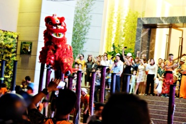 Đà Nẵng rộn ràng trống lân đón Tết Trung thu