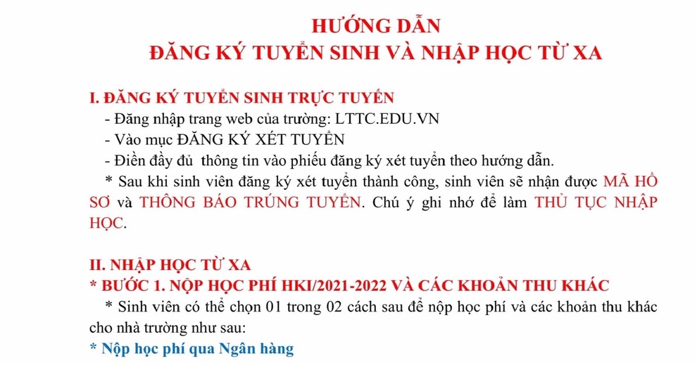 Muôn kiểu tuyển sinh, nhập học từ xa của các trường nghề mùa Covid-19 - 5 Muôn kiểu tuyển sinh, nhập học từ xa của các trường nghề mùa Covid-19 - 5