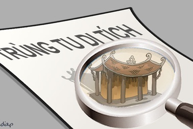 Những cơn “cảm mạo thời tiết” định kỳ của di tích