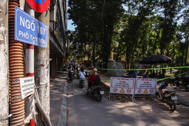 Thông tin chính thức số lượng hài cốt vừa phát hiện ở phố Tây Sơn