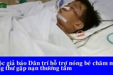 Bạn đọc báo Dân trí hỗ trợ nóng hàng chục triệu đồng cho "cậu bé chăm mẹ ung thư, bị tai nạn sống cảnh hôn mê"