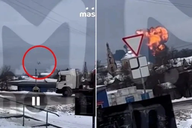 Máy bay Nga chở 65 tù binh Ukraine bị rơi