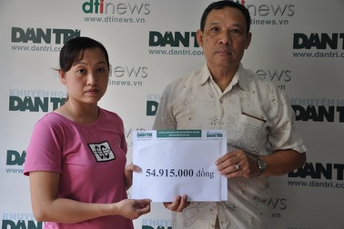 Gần 55 triệu đồng đến với anh Việt bị viêm cơ tim