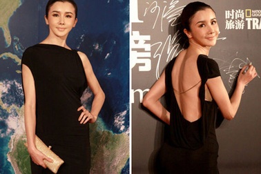 “Mỹ nhân tụt váy” Tôn Phi Phi: Kín trước, hở sau