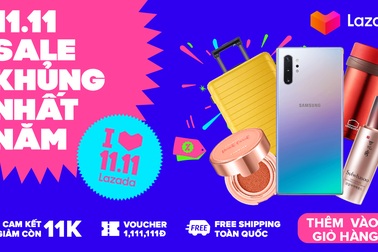 Lazada 11.11 Sale Single Day 2019 có điểm gì mới so với năm ngoái