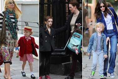 Ngắm “sao” đưa đón con mỗi ngày