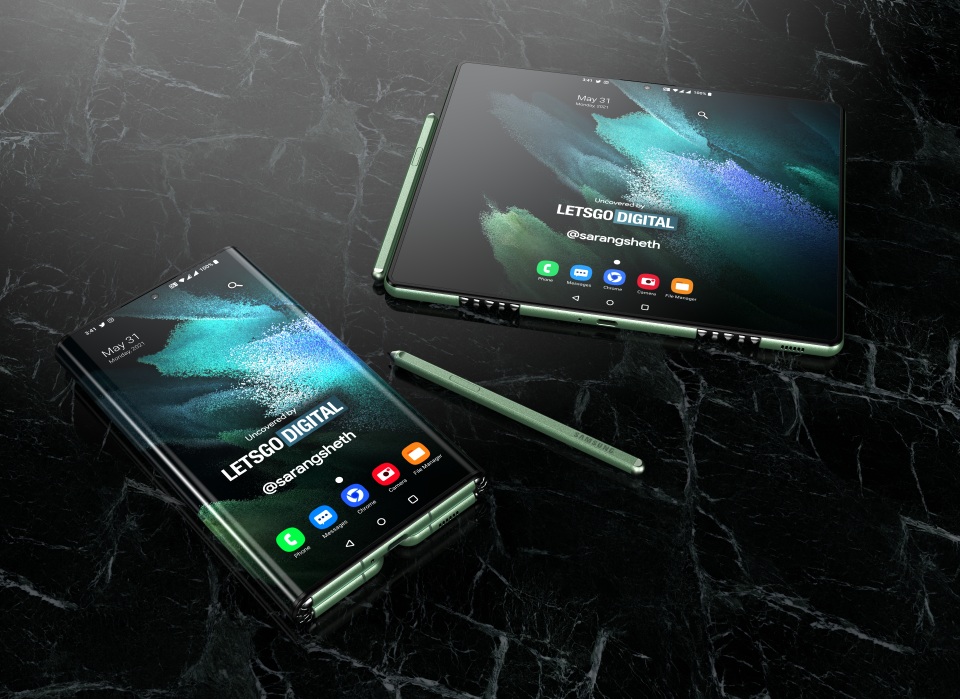 Lộ thiết kế máy tính bảng màn hình gập 3 độc đáo của Samsung - 6 Lộ thiết kế máy tính bảng màn hình gập 3 độc đáo của Samsung - 6