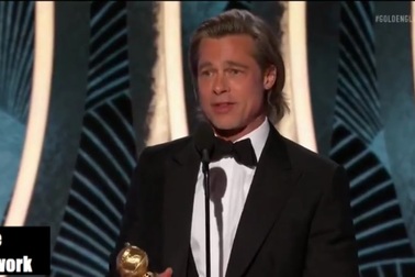 Brad Pitt giành giải Quả cầu vàng 2020