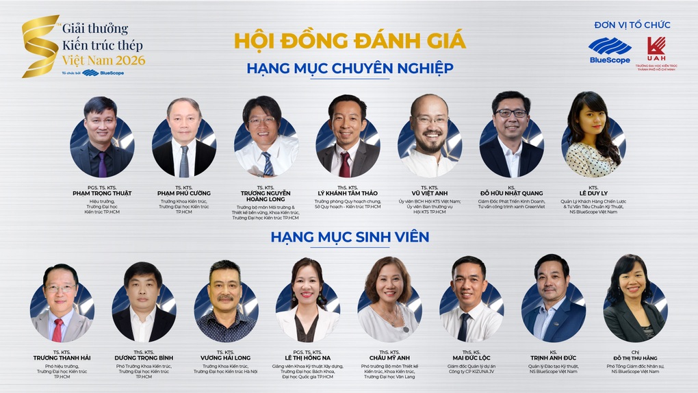 NS BlueScope Việt Nam khởi động Giải thưởng Kiến trúc Thép Việt Nam 2026 - 2