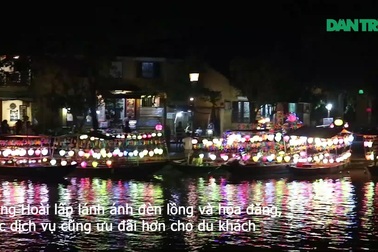 Phố cổ Hội An sẵn sàng mời gọi khách tham quan