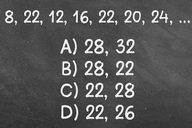 Bạn có đoán được hai số tiếp theo của dãy số này?
