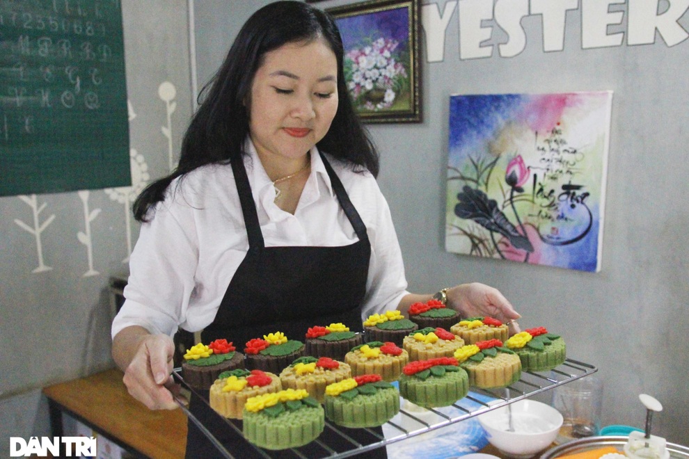 Bánh Trung thu handmade hút khách ở Gia Lai - 1 Bánh Trung thu handmade hút khách ở Gia Lai - 1